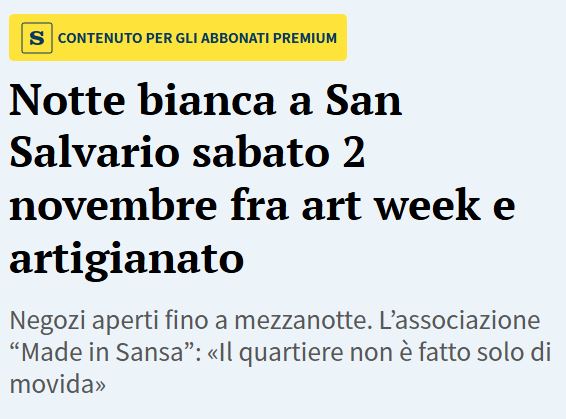 La stampa